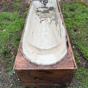 pre-1900 Coffin bathtub