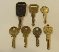 Household/automotive key.