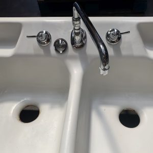 Reproduction Crane kitchen faucet front