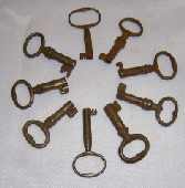 Key13 Wire Bow, Barrel Stem Key