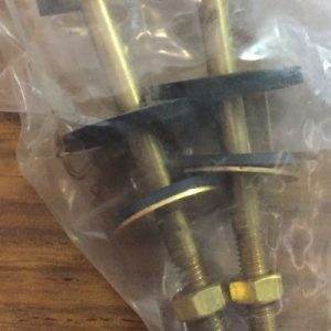 Ifo Carreza Tank to bowl bolts, set of two, made of brass