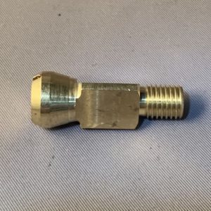 Brass 1400 series choke with male threads