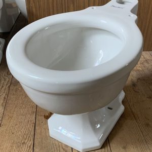 Vintage Standard top spud toilet bowl