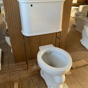 WC antique toilet set