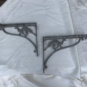 Antique Cast iron camel sink brackets