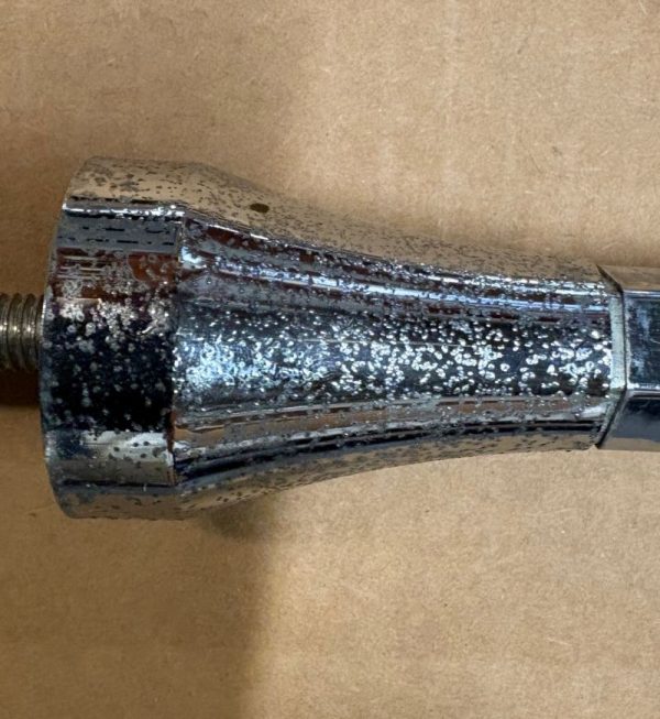 closeup of sink leg set