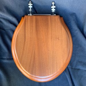 mahogany seat top view
